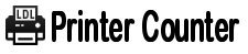 LDL Printer Counter